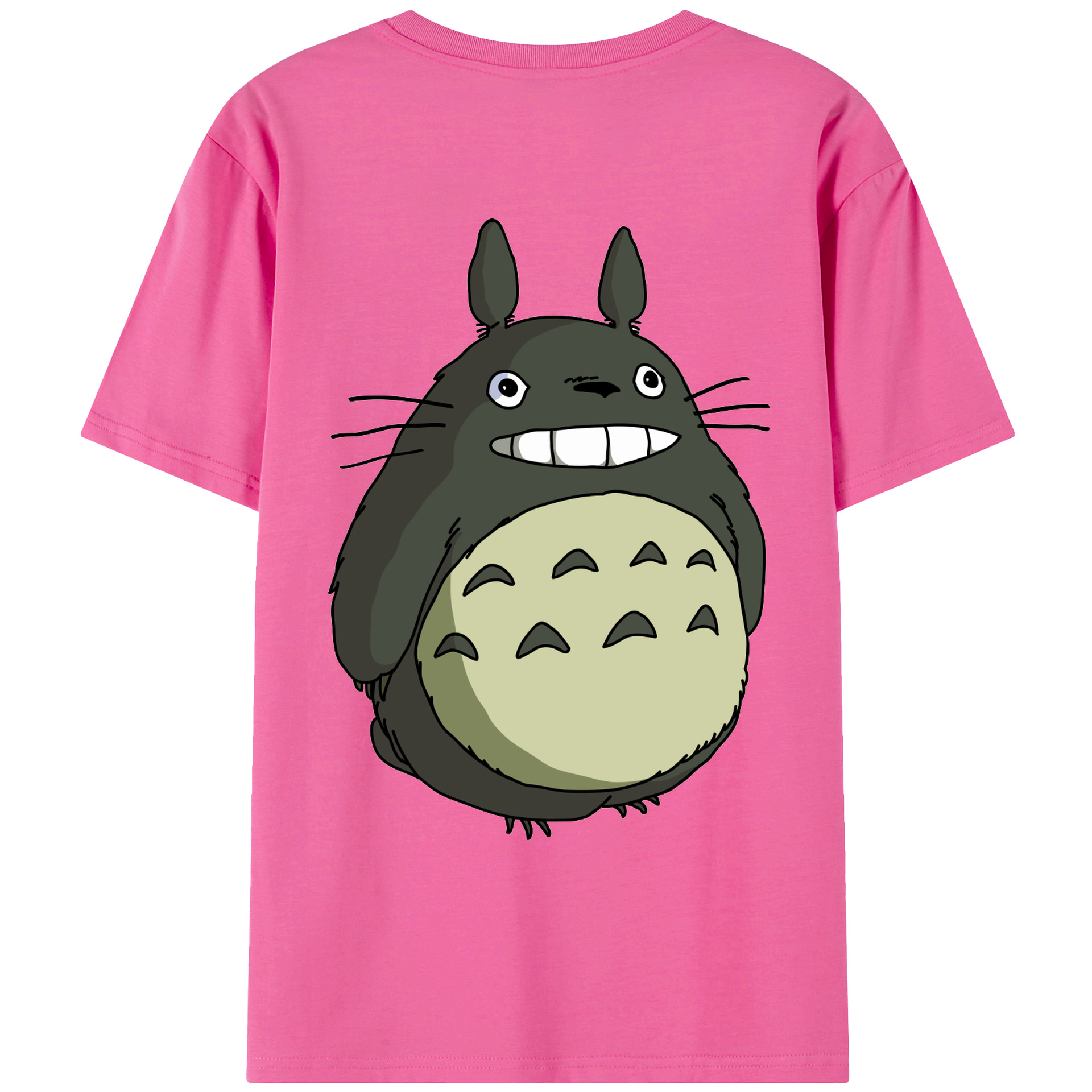 （画像用） となりのトトロ 草壁メイ 草壁サツキ My Neighbor Totoro Satsuki Kusakabe Mei Kusakabe レディース半袖Tシャツ(バックプリント)